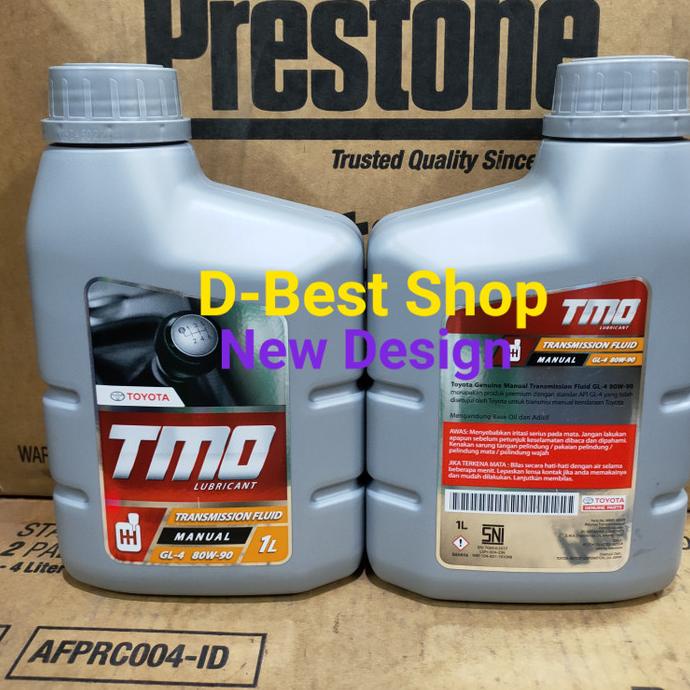 Oli Gardan / Transmisi Toyota Tmo Manual Mtf 80/90 Gl-4 - 1 Liter Bombastis