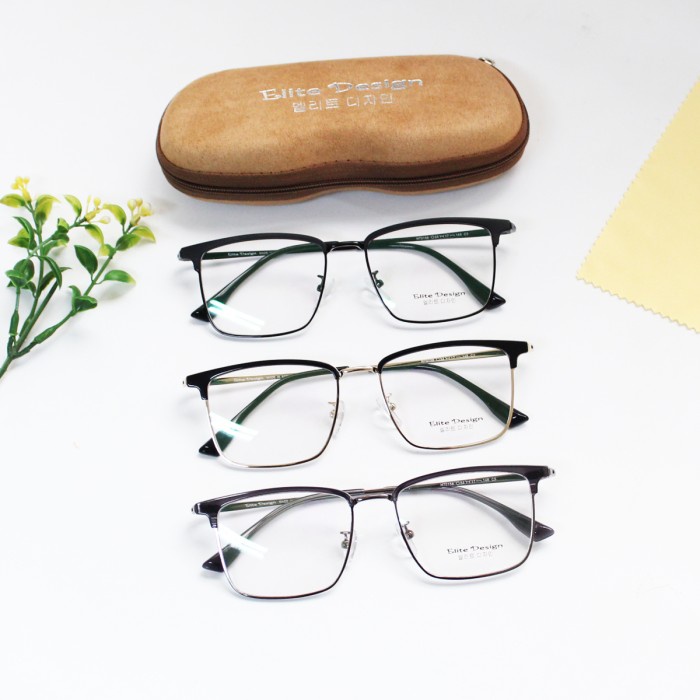 Frame Kacamata Pria Wanita Kacamata Korea Elite Design 70158