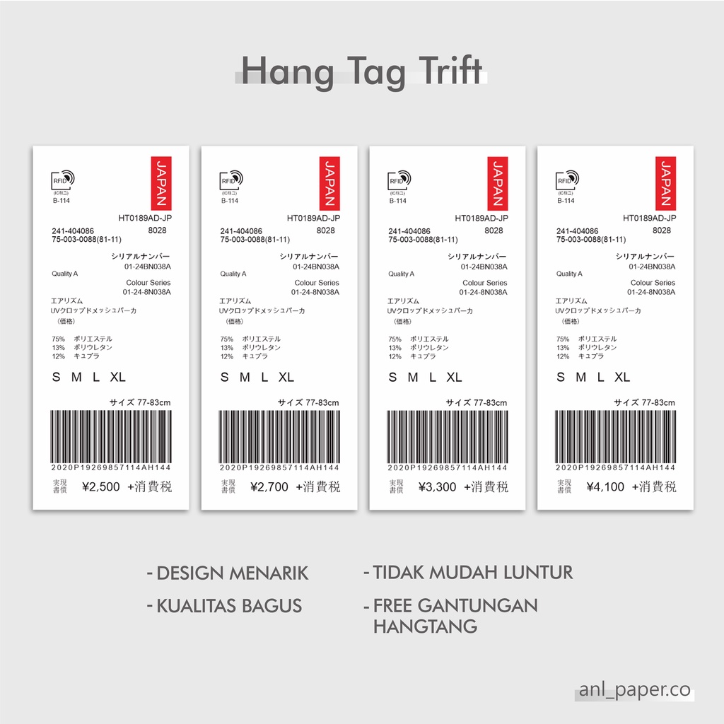 

Hang Tag Desain Price Tag Label Baju Hangtag Toko Hangtag Logo Stiker Merek Label Lebel Olshop Jualan Bisnis Fashion Tali Hantag Usaha Toko Murah 6 x 7