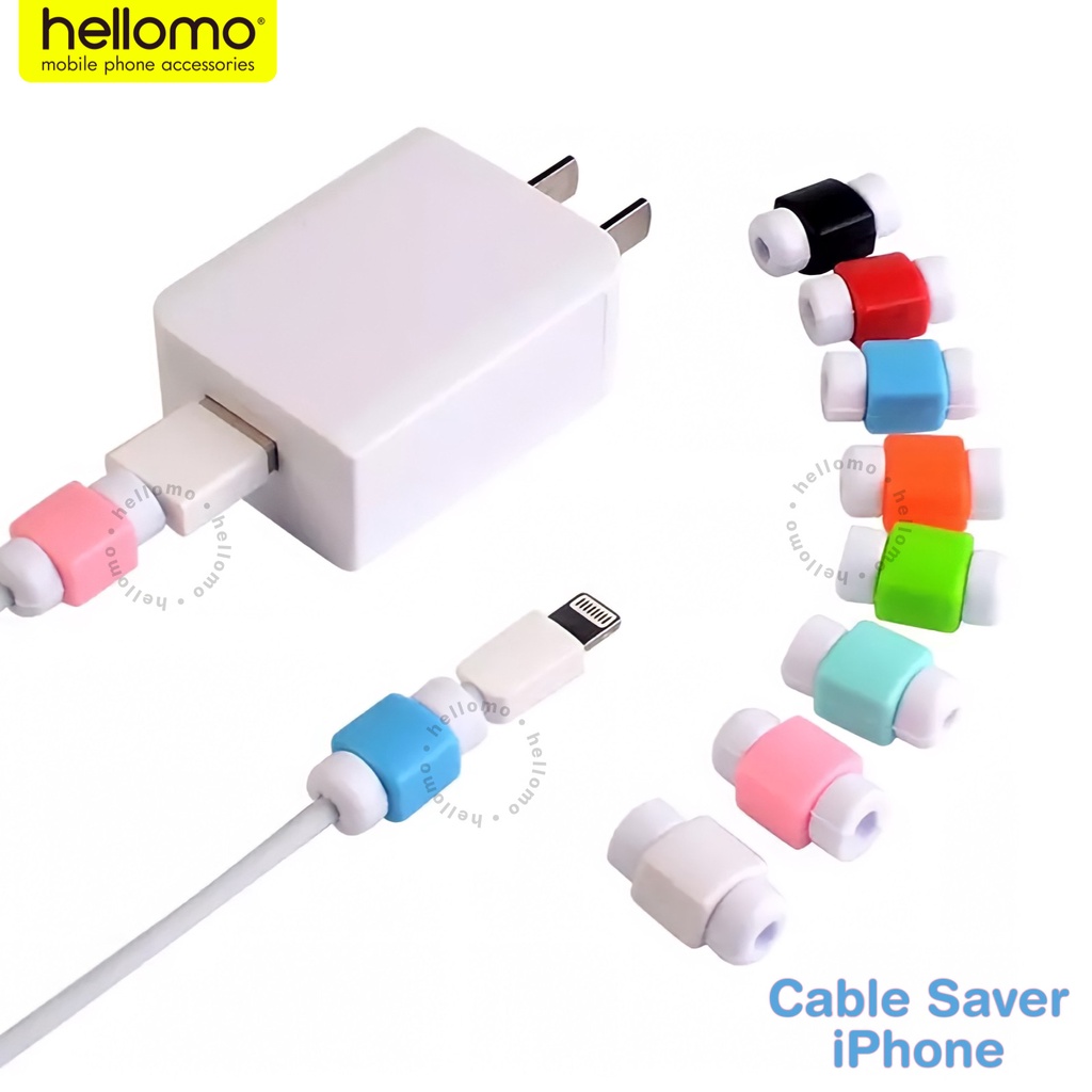 Cable Protector / Pelindung Kabel / Lightning Saver / Cable Saver / Penutup Ujung Kabel Casan iPhone