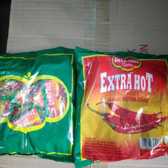 

Today!!!! Saus extra hot saset delmonte