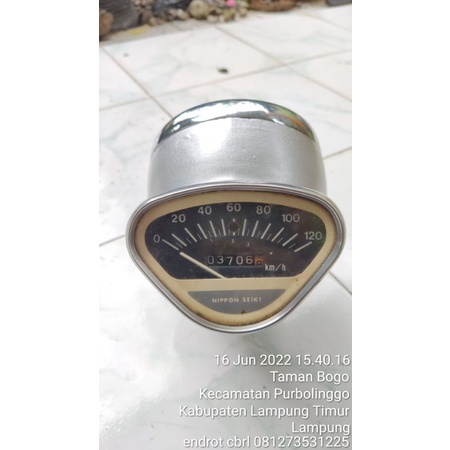 lampu depan honda s90 castrol 64-68