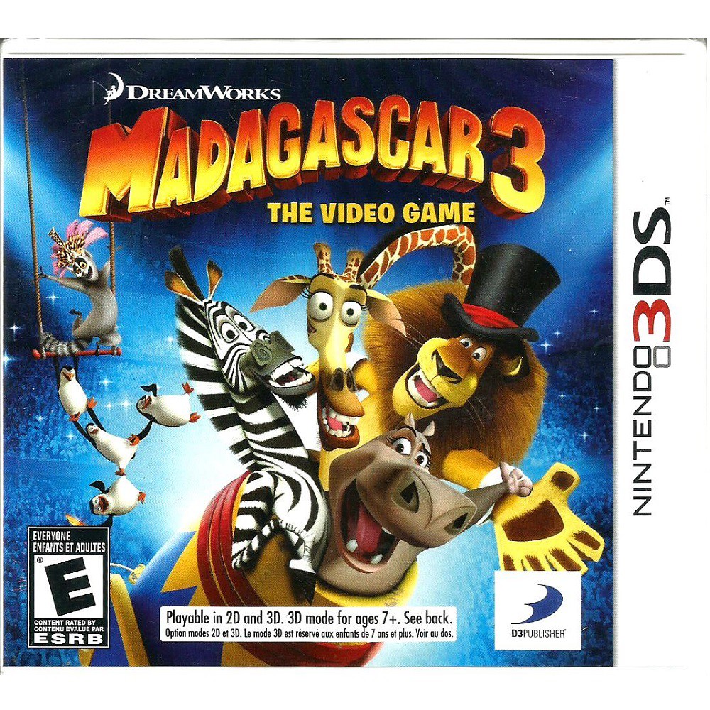 madagascar 3 ds