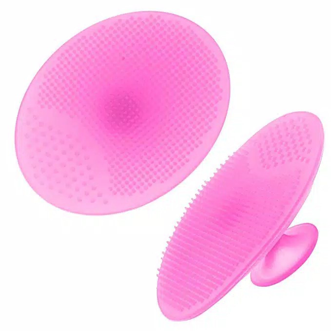 Silikon Pembersih Wajah CLear Pad Silikon Silicone Facial Cleansing Pad Scrub RANDOM