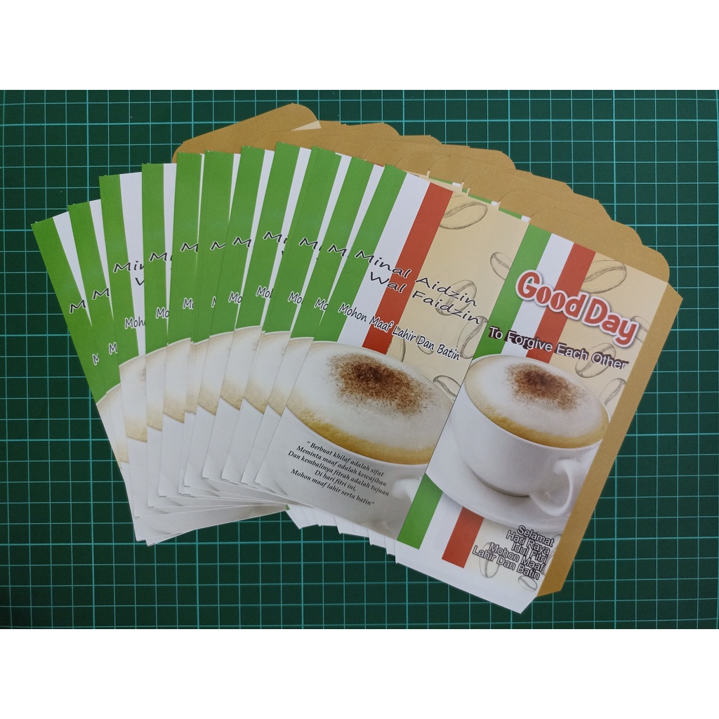 

AMPLOP / ANGPAO ANAK LEBARAN IDUL FITRI motif good day guan uk L