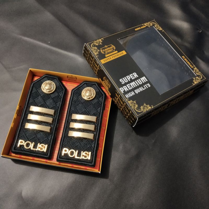 PANGKAT PDU AKP POLISI POLRI GOLD PLATED