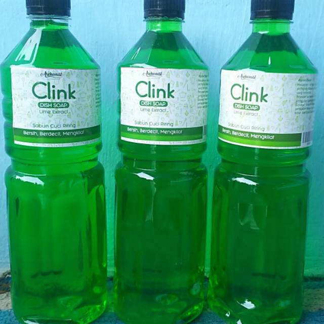  Sabun  Cuci  Piring  1 Liter 1000 ml Clink Shopee Indonesia