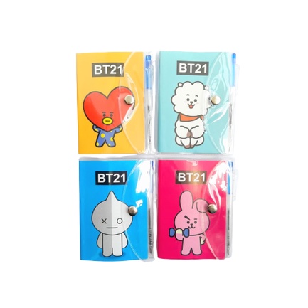

NOTEBOOK A7 BUKU CATATAN MOTIF BT21 - 3685