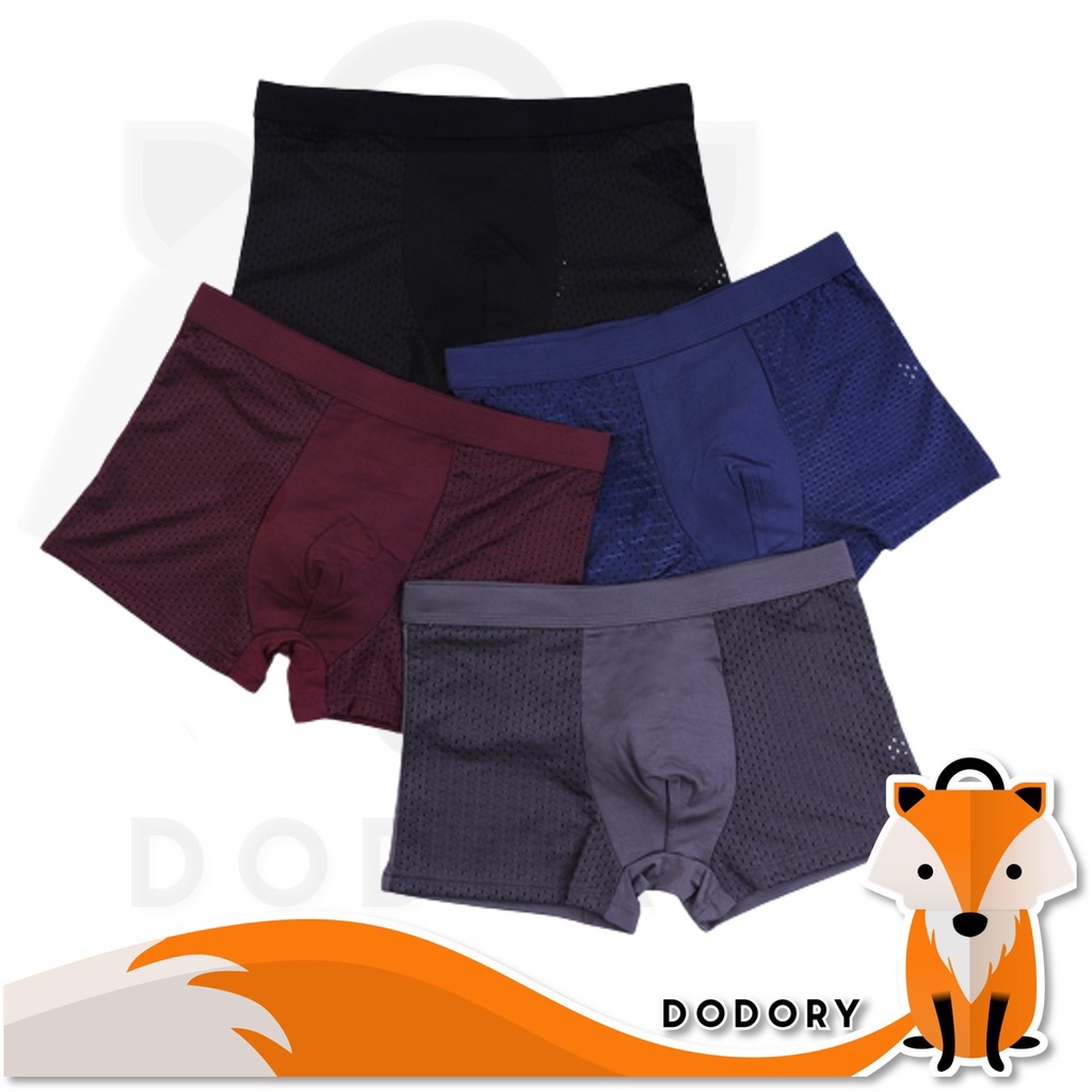 DODORY W237 Boxer Pria Celana Dalam Pria Dewasa Premium Quality Bahan Halus