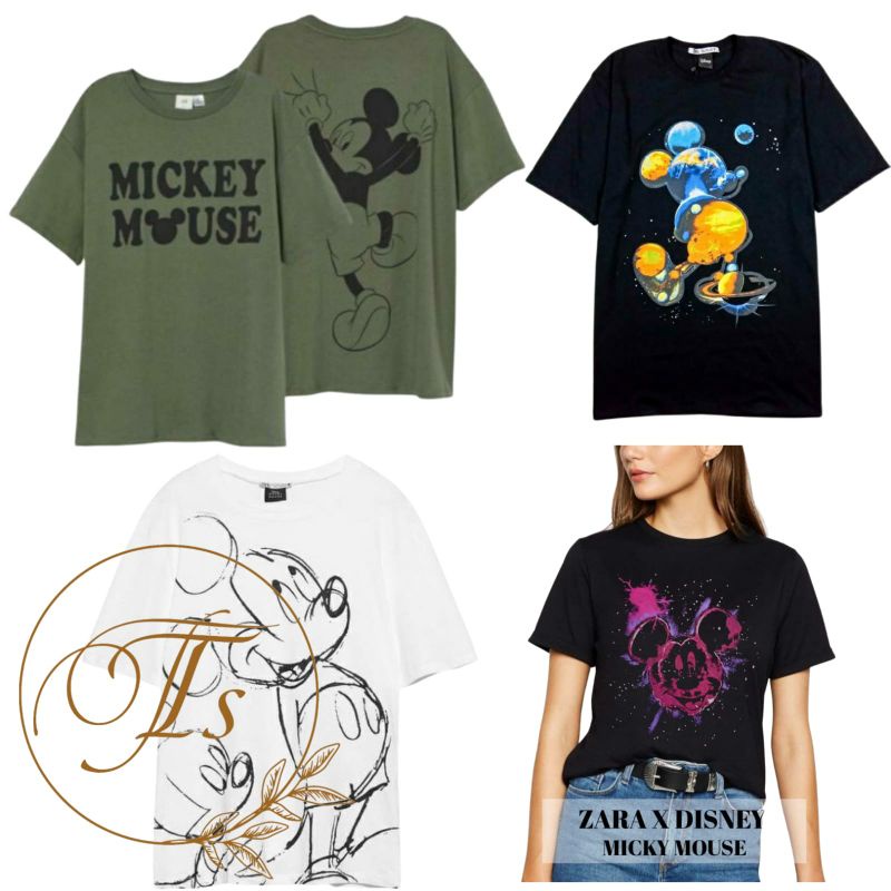 ZARA T-Shirt Disney Unisex Model Oversized