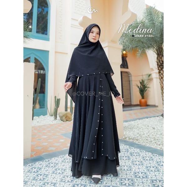 Ready  New Medina Dress | baju pesta kajian premium ori cover me