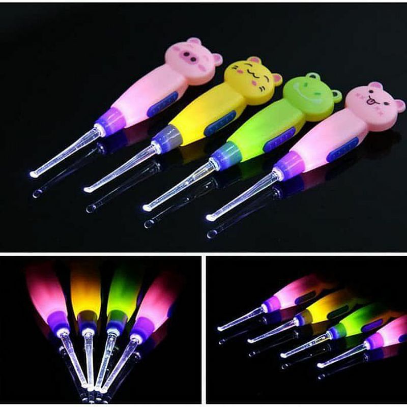 EARPICK LED/EARPICK KARAKTER/PEMBERSIH - KOREK Kotoran Telinga