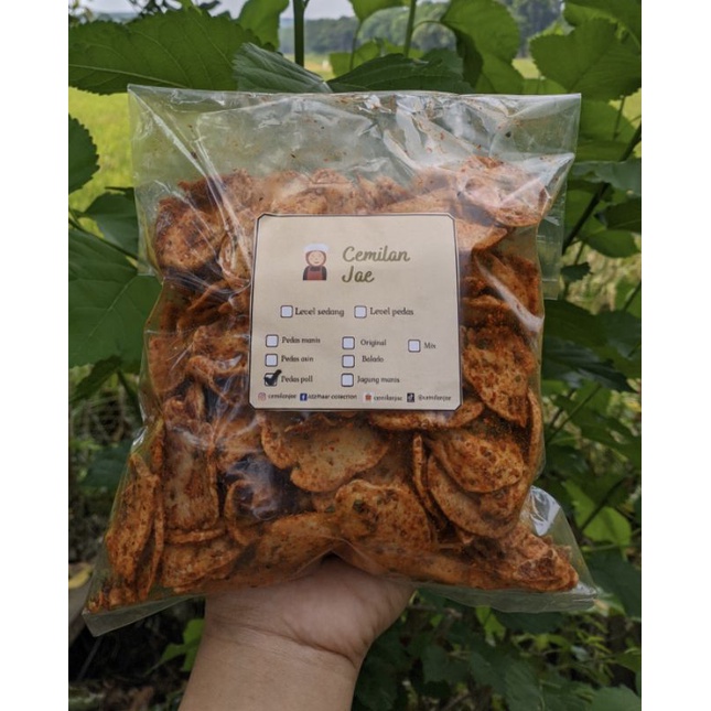 

BASRENG KRIPIK VIRAL/BASRENG BULAT/BASRENG KRIUK/BUMBU CIKRUH KEMASAN 250GR