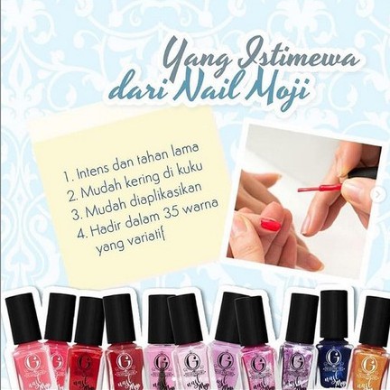  Harga  Satuan KUTEK MADAME GIE Nail Moji MADAME GIE N 