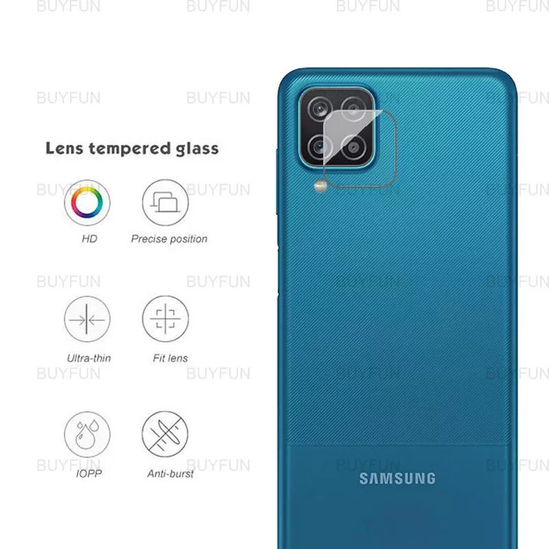 PROMO 3IN1 TEMPERED GLASS LAYAR KAMERA SKIN CARBON SAMSUNG GALAXY A12 M12 TG ANTI GORES FULL SCREEN