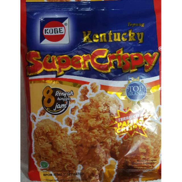 

KOBE TEPUNG KENTUCKY SUPERCRISPY 75GR