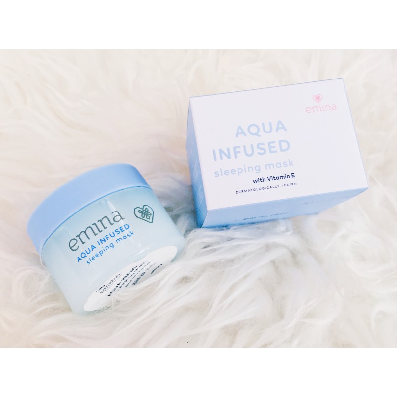 Masker Wajah / Kosmetik Emina / Masker Wajah Emina / Emina Aqua Infused Sleeping Mask