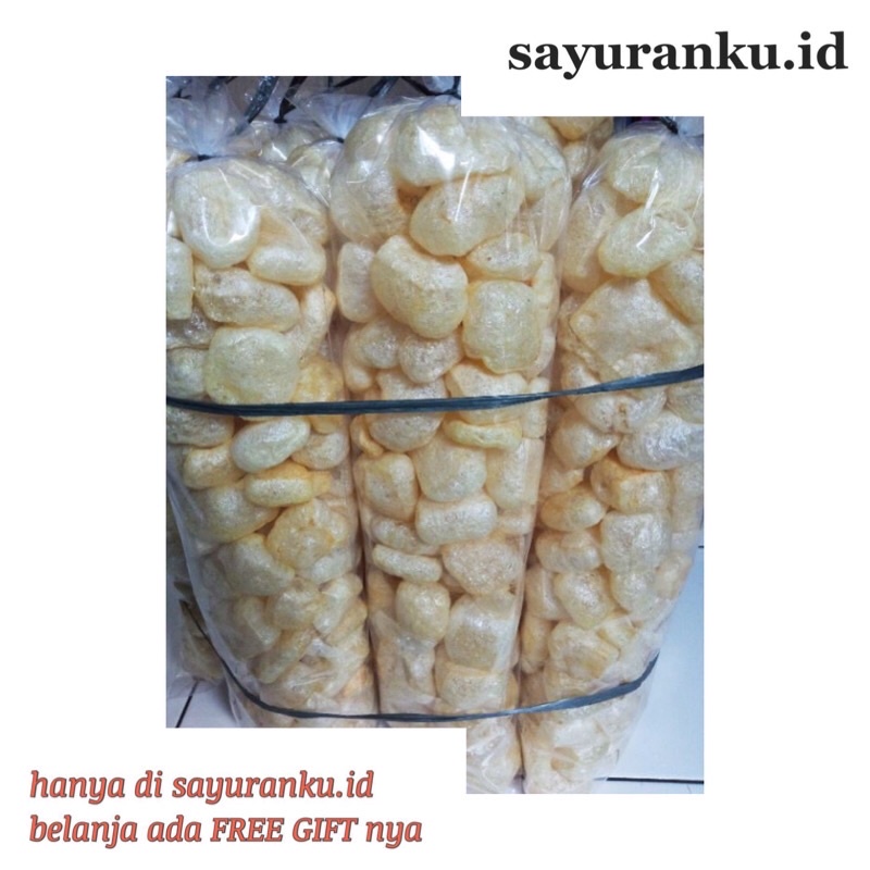 

kerupuk kulit 500 gram/ krupuk jangek/ krecek/ rambak