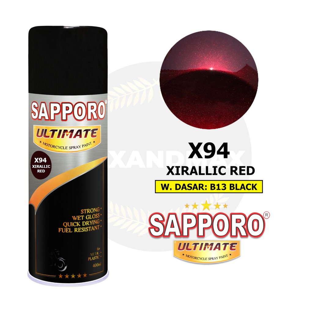 SAPPORO ULTIMATE Xirallic Red X94 400 ml