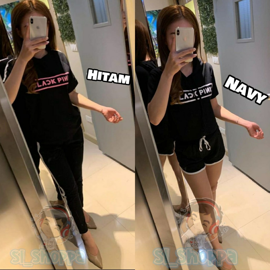 Baju Setelan Wanita Impor Bangkok BLACKPINK