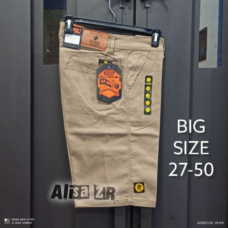 PALING LAKU CELANA BIGSIZE JUMBO 27-50 CHINO PENDEK PRIA