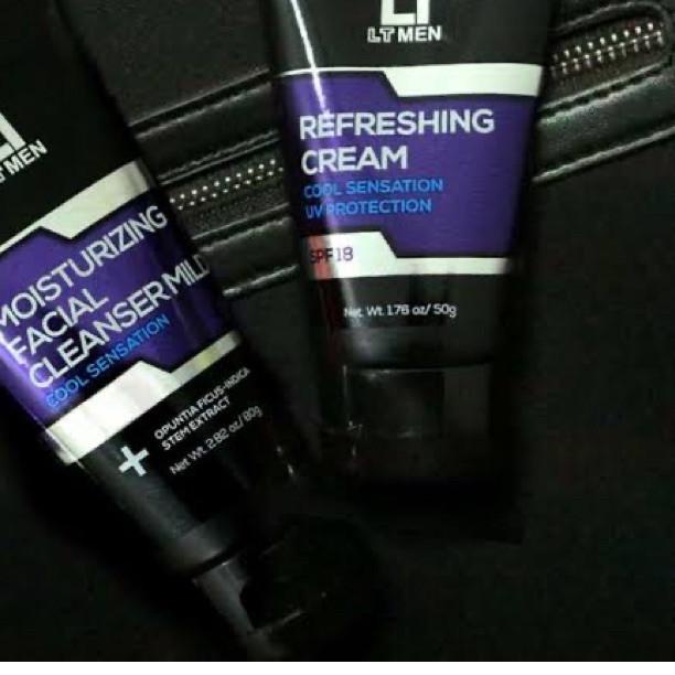 ❤️ SEA ❤️ PAKET LT MEN MOISTURIZING FACIAL CLEANSER MILD & REFRESHING CREAM - PAKET LT MEN