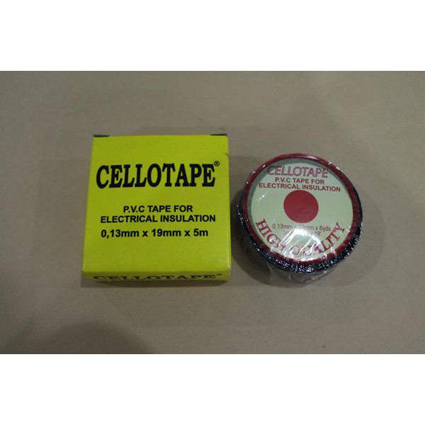 

Isolasi Listrik Merk CELLOTAPE 5 meter