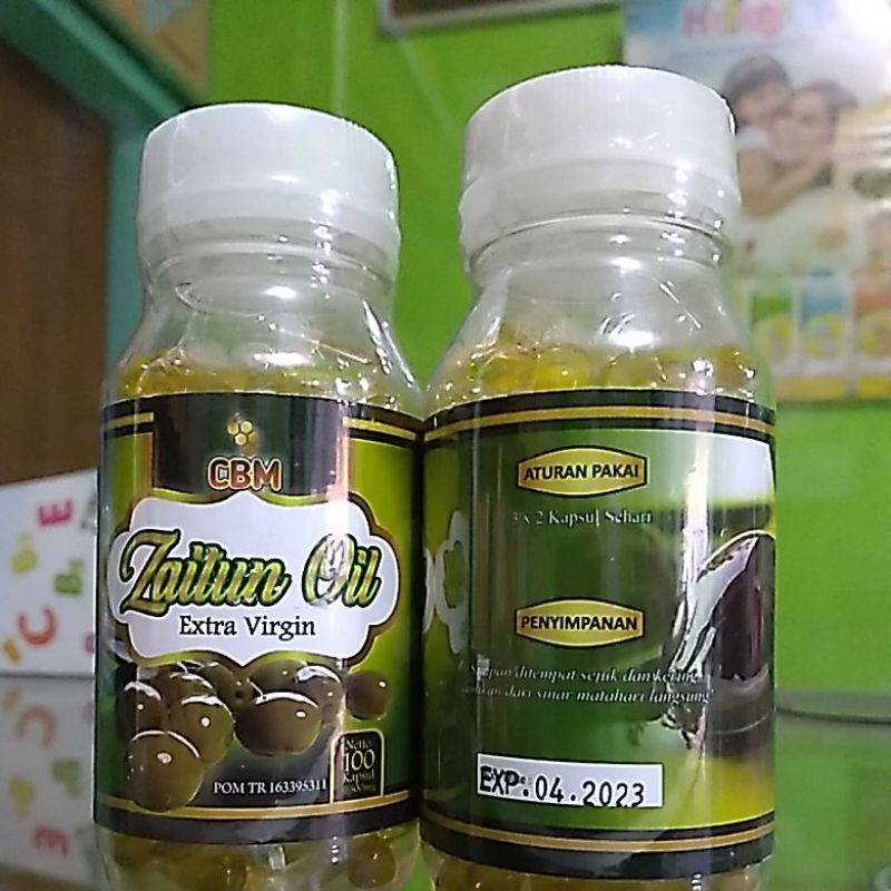 zaitun oil extra virgin kapsul