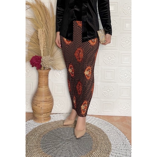 Termurah !! Rok plisket NO WIRU PRODUKSI SENDIRI. ready / rok span / rok plisket / rok batik / rok kondangan-Truntum