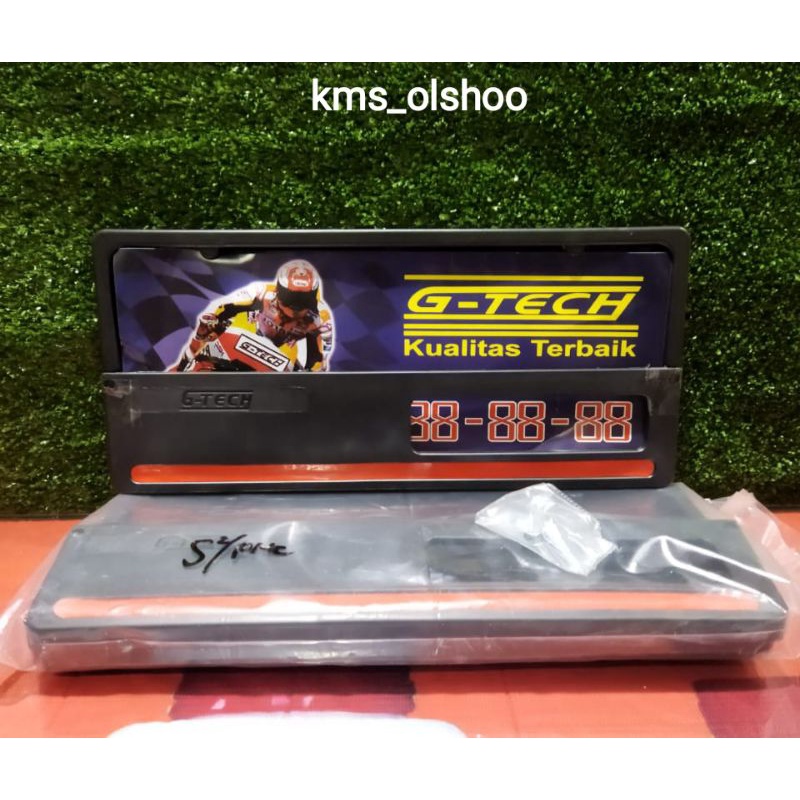 Cover Plat Nomor / Tempat Plat Nomor merek G-Tech