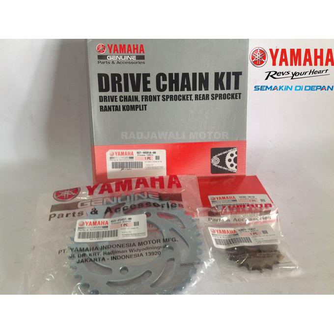 Gir Gear Set Rx King Rx-King Asli Original Yamaha