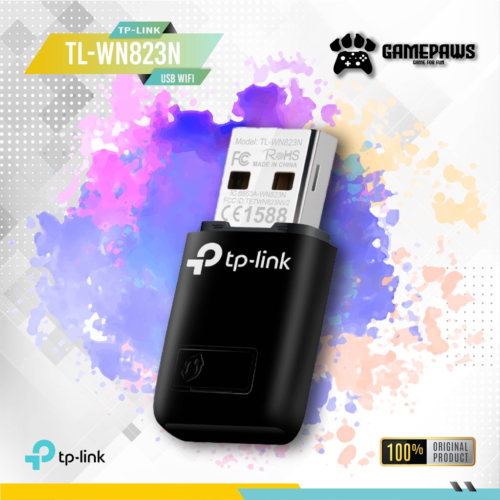TP-Link Wireless N USB Adapter TL-WN823N 300Mbps TL WN823N