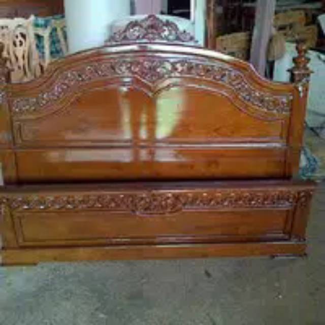 tempat tidur jati,mebel jepara furniture
