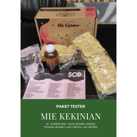 

Paket Ekonomis Mie Level Kekinian isi 20 porsi
