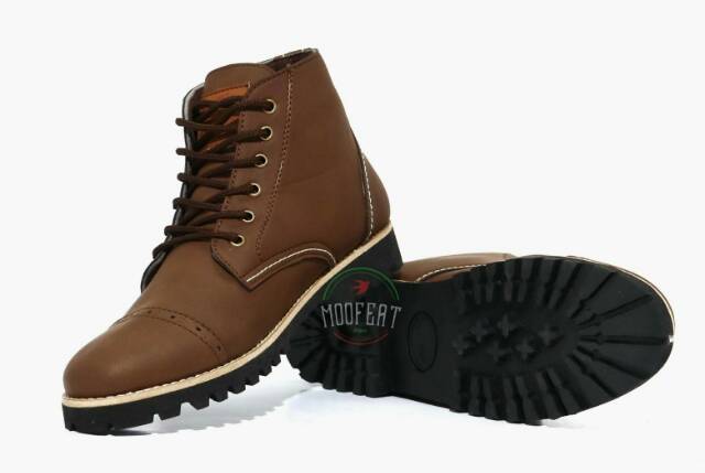 SEPATU BOOT KULIT MOOFEAT WINGTIF