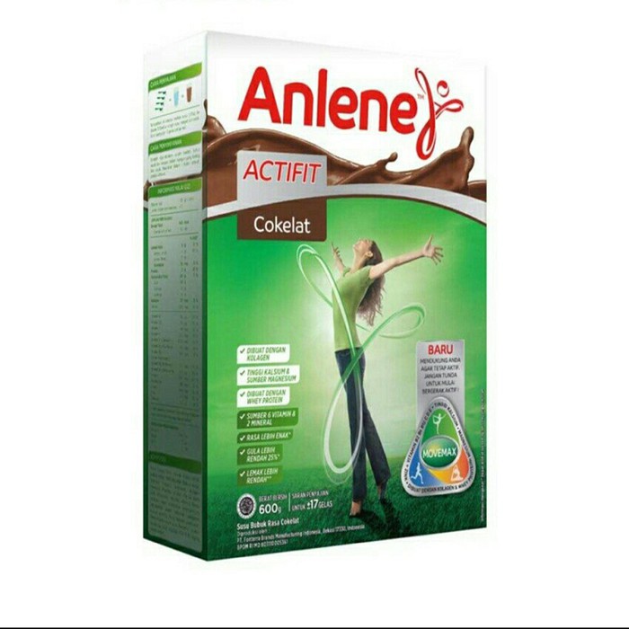 

Jual Anlene Actifit Cokelat Susu Kalsium Box 600 G Murah
