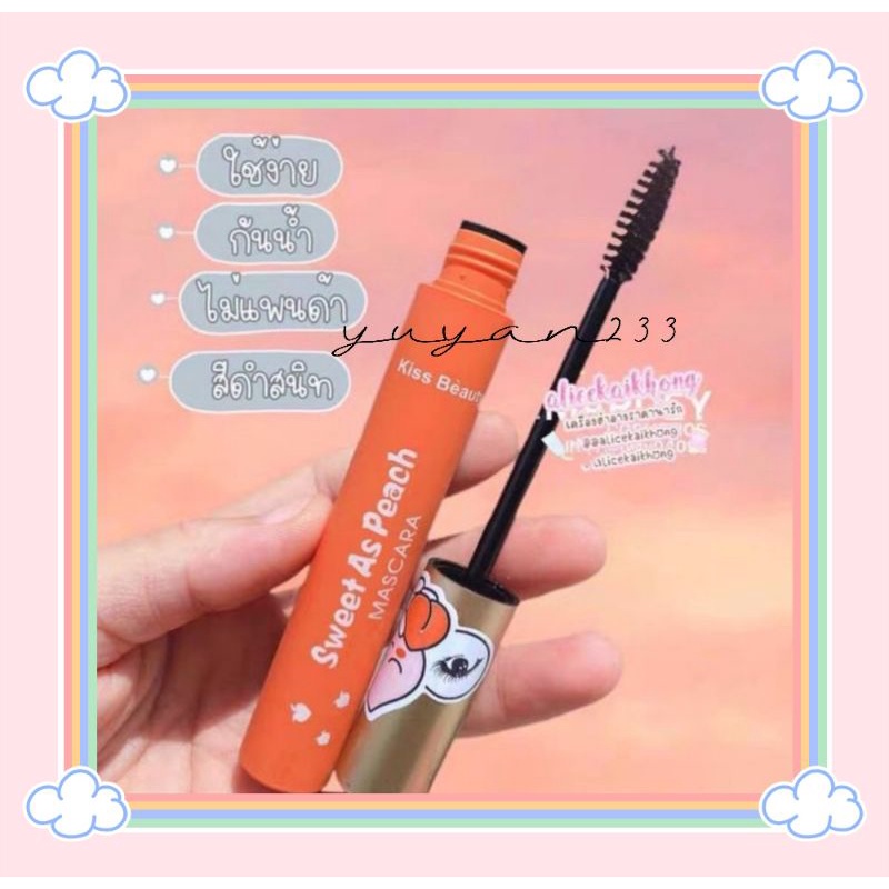 PROMO ECER!!!MASCARA PEACH KISS BEAUTY 56675/56501