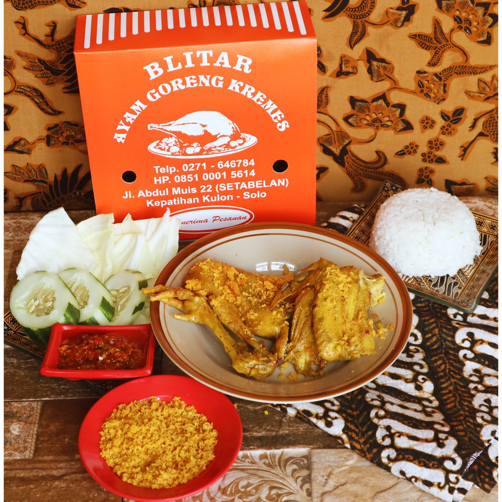 Ayam Goreng Paha / Dada Vakum Kremes Blitar