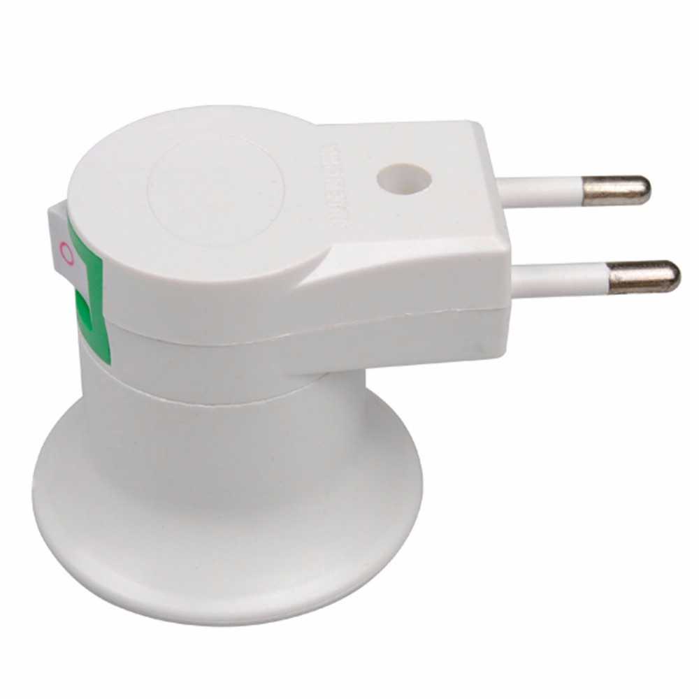 TD-DHA Fitting E27 Lampu Bohlam Portable EU Plug