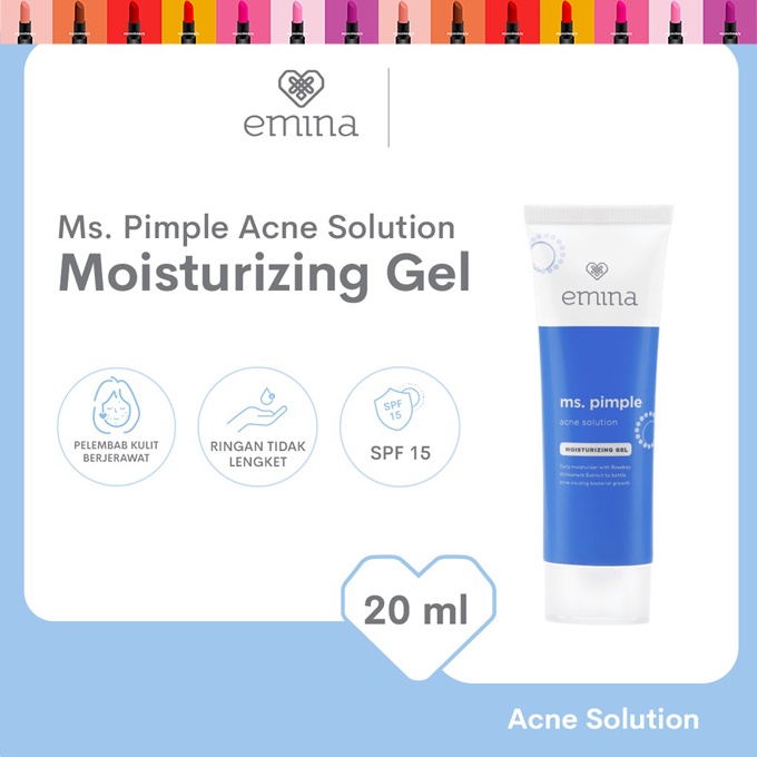 Emina Ms. Pimple Series | SPOT Gel Face Wash Moisturizing Gel Toner Acne Solution ✰ ascocobeauty ✰