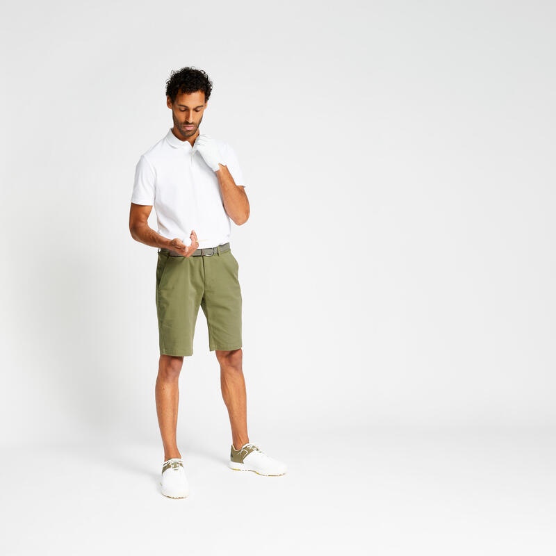 Decathlon INESIS Celana Golf Pria MW500 Khaki - 8615376