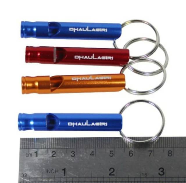 Peluit Outdoor Alumunium Dhaulagiri - Whistle Aluminium Dhaulagiri