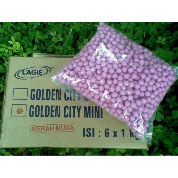 GOLDEN CITY MINI PINK LAGIE Coklat Kemasan Karton Grosir Coklat Lagie Murah Lagie Mini Ping