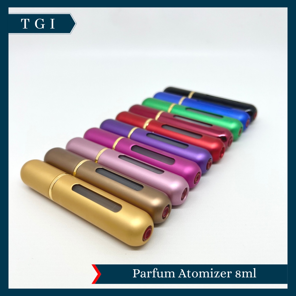 TGI - [8 ML] BOTOL PARFUM REFILL MINI TRAVELLING UKURAN 8 ML/ BOTOL PARFUM MINI TRAVEL/ PARFUM ATOMIZER