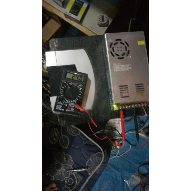 Power Suply/PSU 24V 15/10/5Amper Jaring-Jaring dengan Kipas pilihan 24v 15A/10A/5A