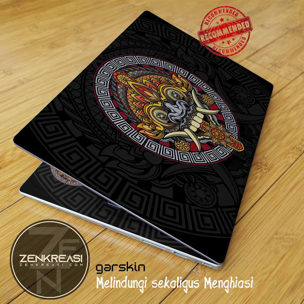 Garskin Laptop Tema Bali Art