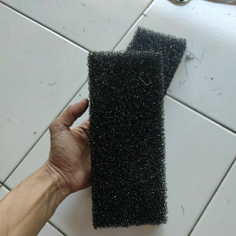 biofoam bio foam biofil hitam filter aquarium 3cm