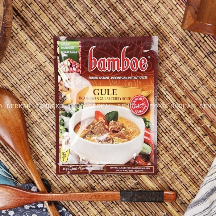 

Bamboe Bumbu Gule 35 gr / Indonesian Gulai Curry Soup