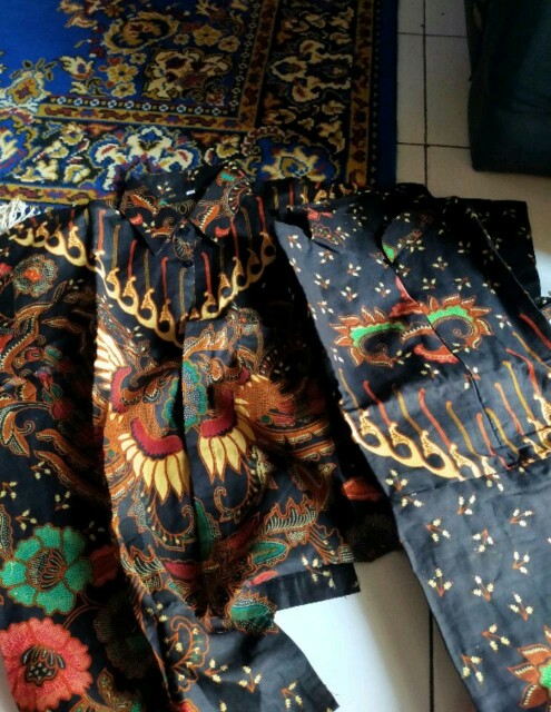 Gamis Batik (cod) Manggar Gamis Batik Pesta Model Terbaru 2020