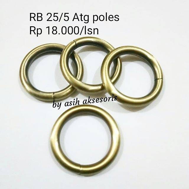 Ring bulat 2,5cm ATGPOLES ( RB 25/5 )